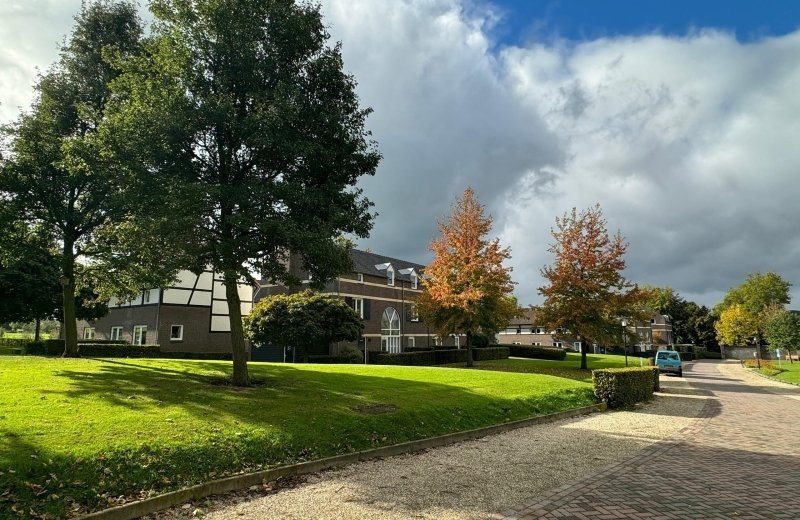 Cycling in autumn holidays